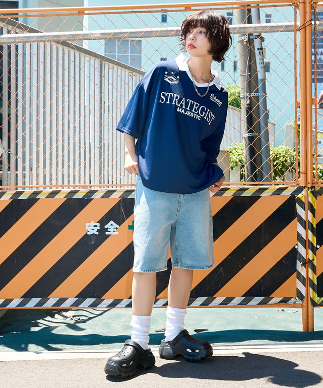 ネイビー モデル：160cm L着用