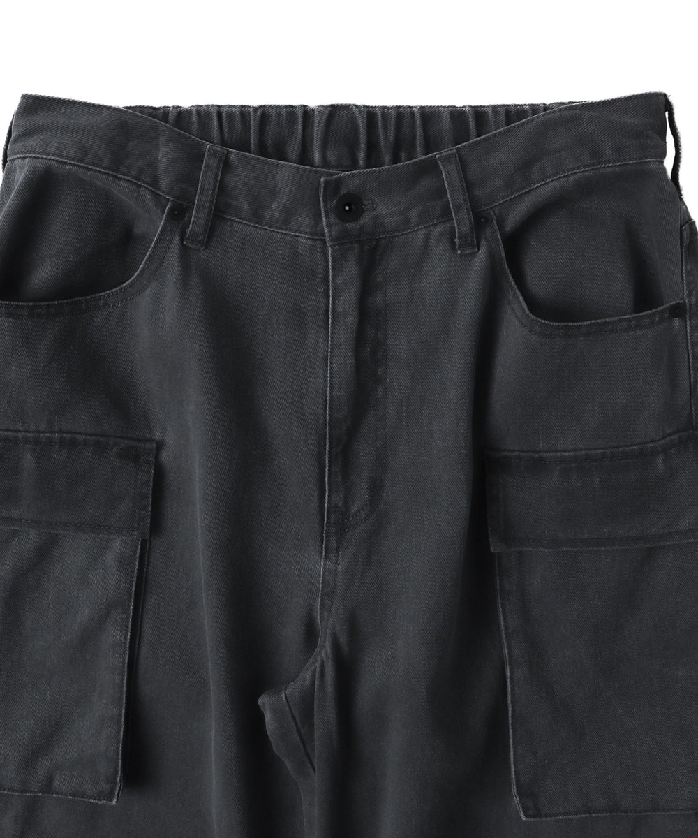 マルチポケットワイドカーゴパンツ