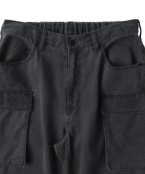 マルチポケットワイドカーゴパンツ