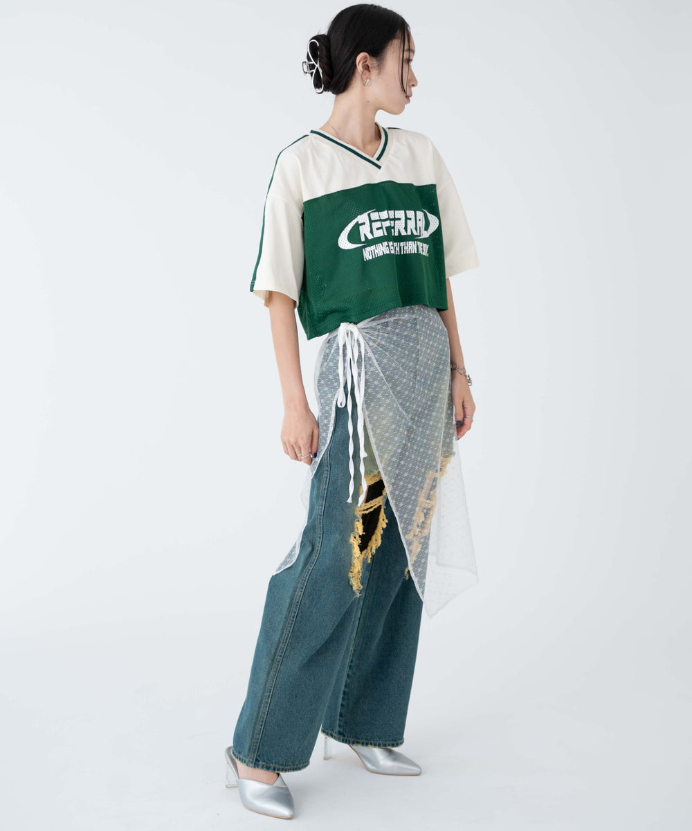 グリーン　モデル:161cm F着用