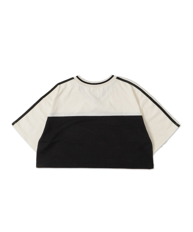 2ライン切り替えメッシュショートT