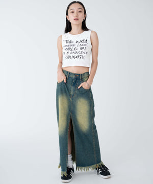 ホワイト モデル:161cm F着用