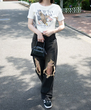 オフホワイト　モデル:155cm F着用