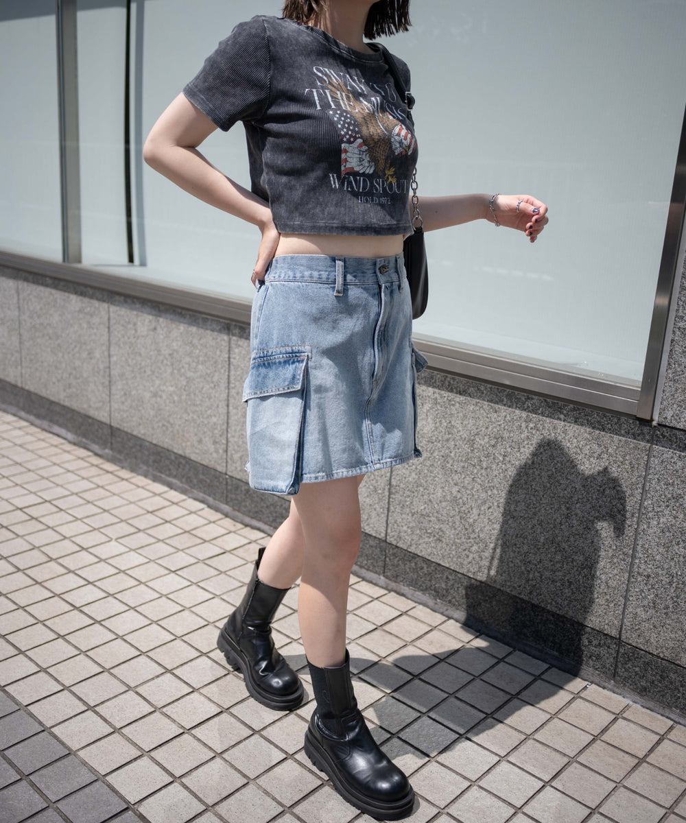 ブラックスミクロ　モデル:155cm F着用