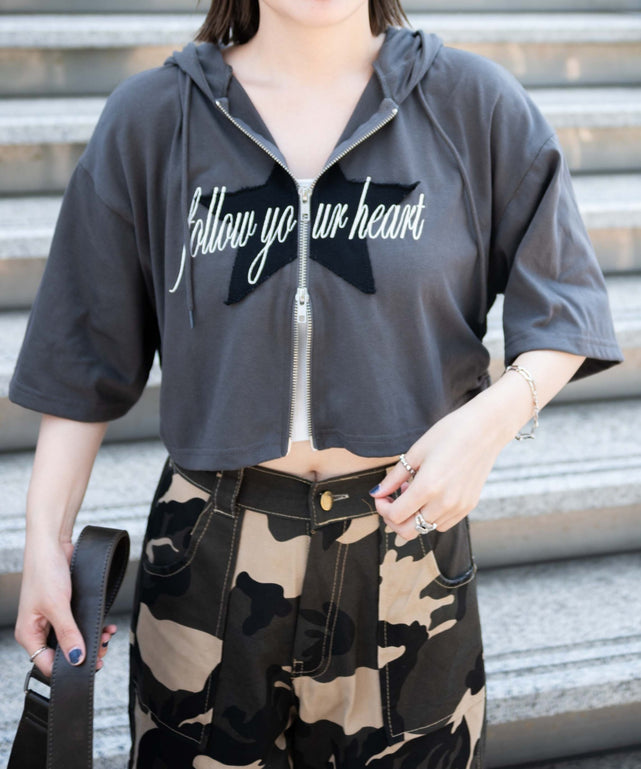 Dグレー　モデル:155cm F着用