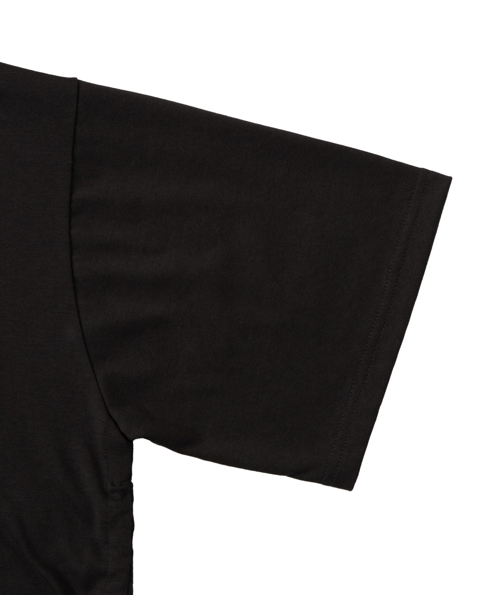 スターロゴ半袖ジップパーカー