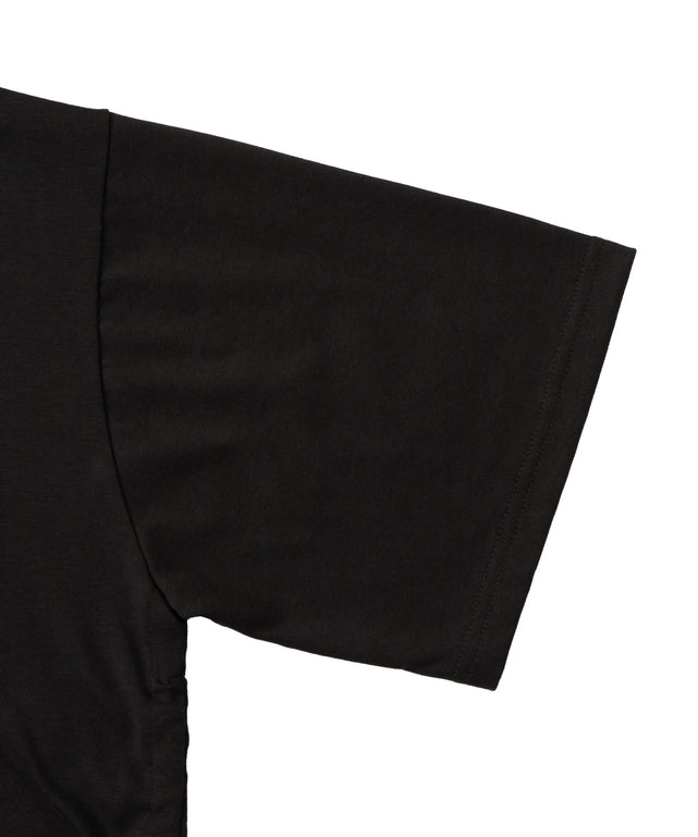 スターロゴ半袖ジップパーカー