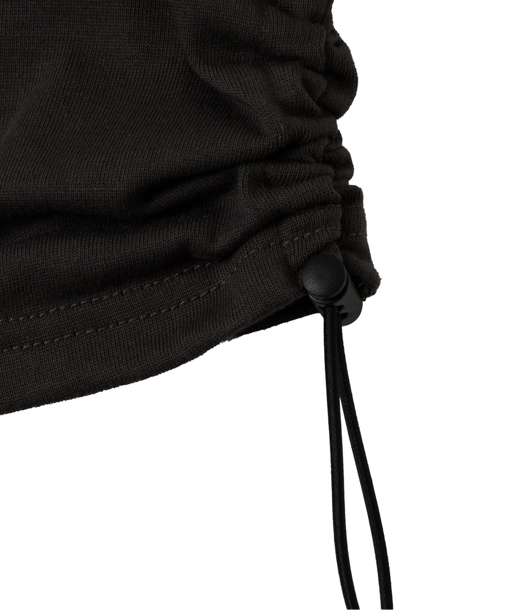 スターロゴ半袖ジップパーカー