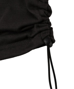 スターロゴ半袖ジップパーカー