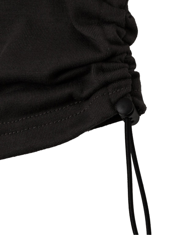 スターロゴ半袖ジップパーカー