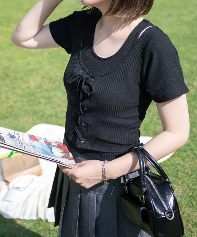 ブラック　モデル:155cm F着用