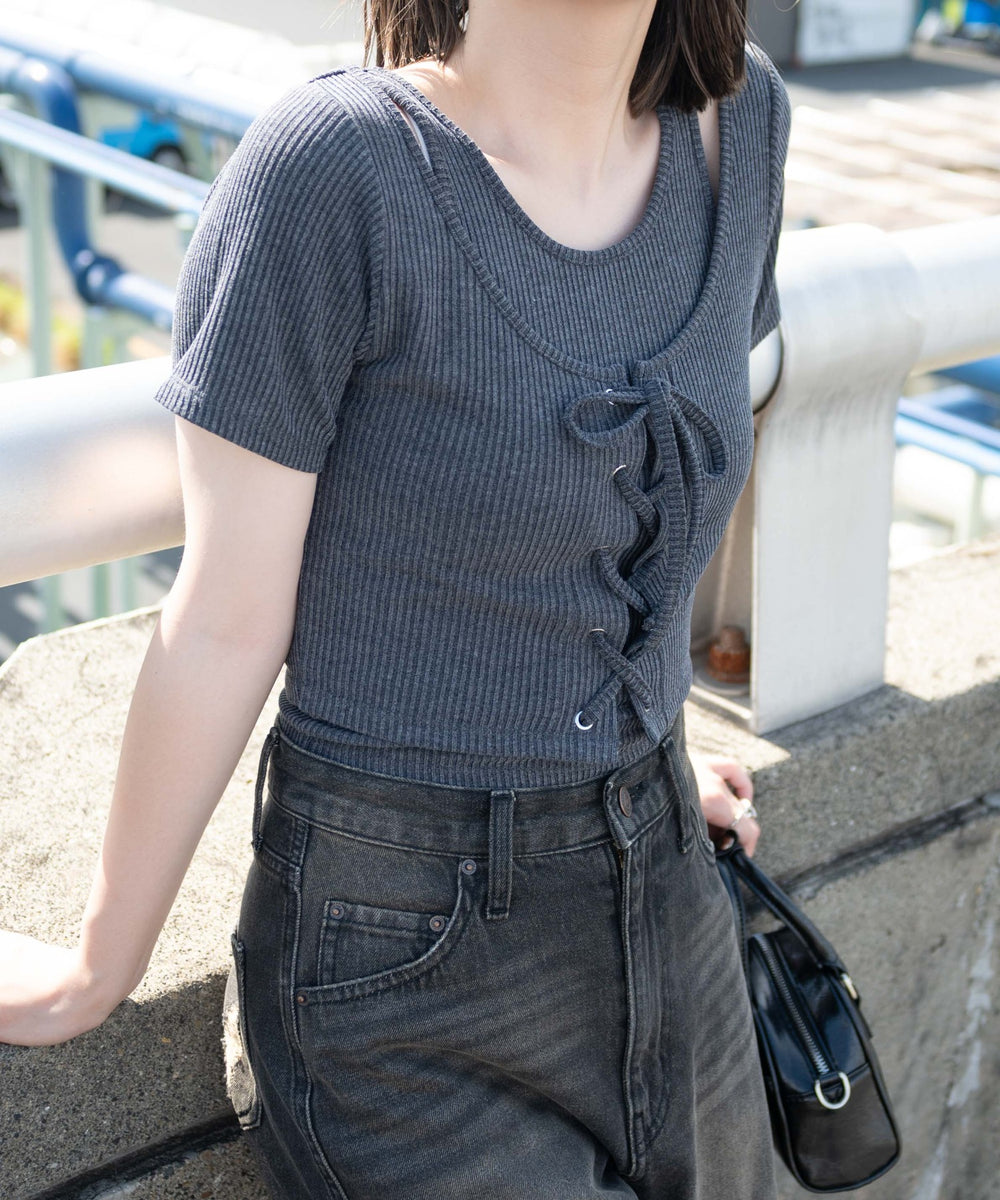 Dグレー　モデル:155cm F着用