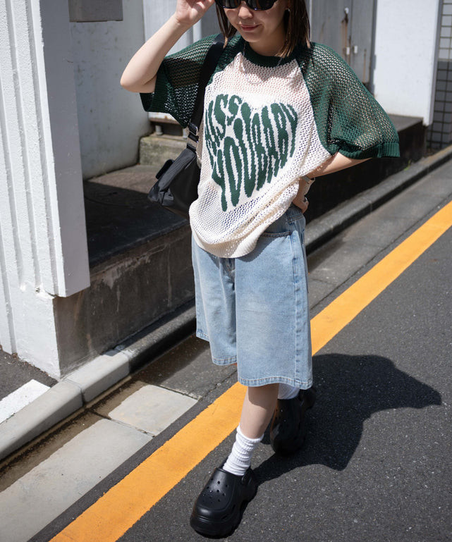 Dグリーン モデル：155cm F着用