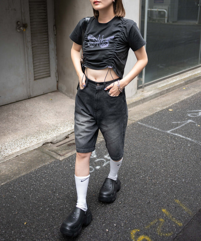 ブラック　モデル:155cm F着用