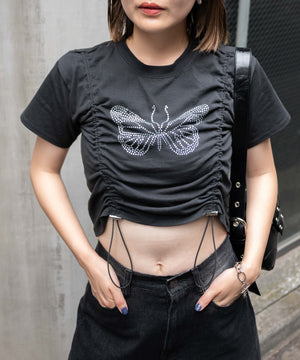 ブラック　モデル:155cm F着用