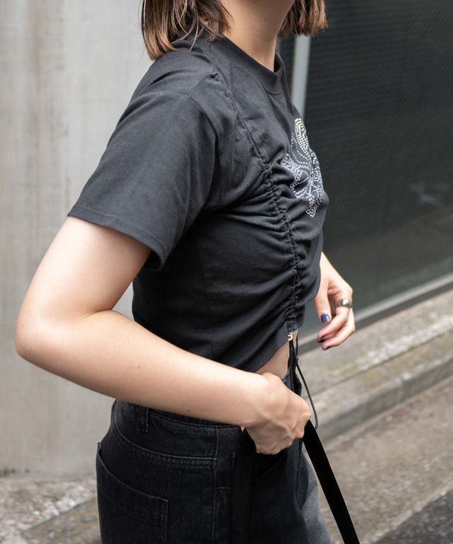 ブラック　モデル:155cm F着用