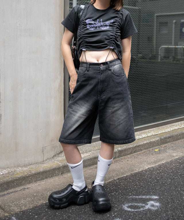 ブラック　モデル:155cm F着用