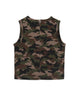 迷彩ロゴラインストーンタンクトップ