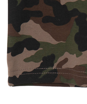 迷彩ロゴラインストーンタンクトップ