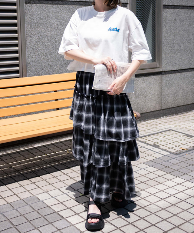 ホワイト モデル:155cm F着用