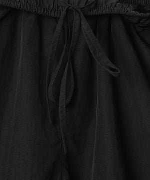 ラインリボンデザインナイロンパンツ