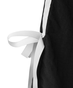 ラインリボンデザインナイロンパンツ