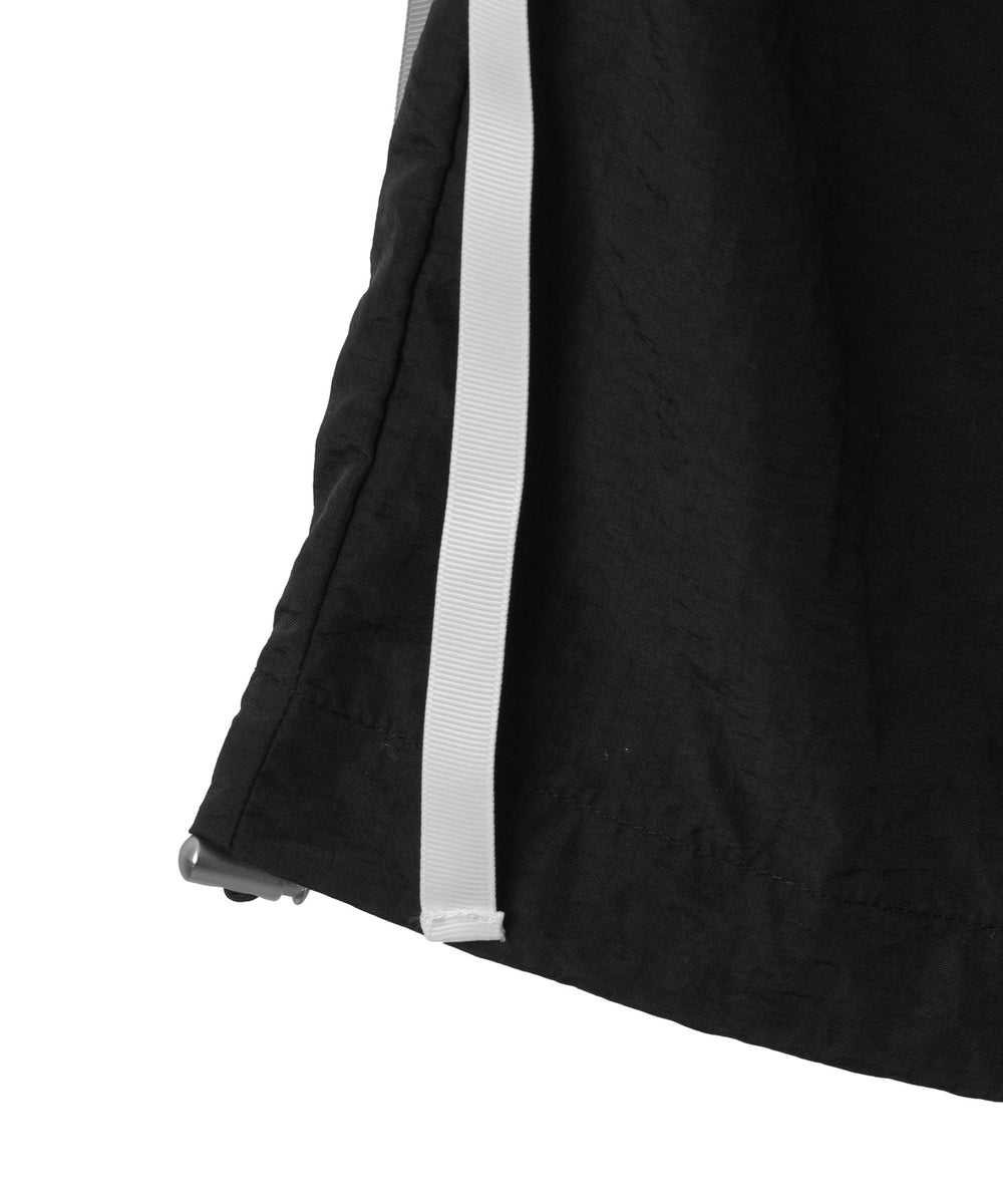 ラインリボンデザインナイロンパンツ