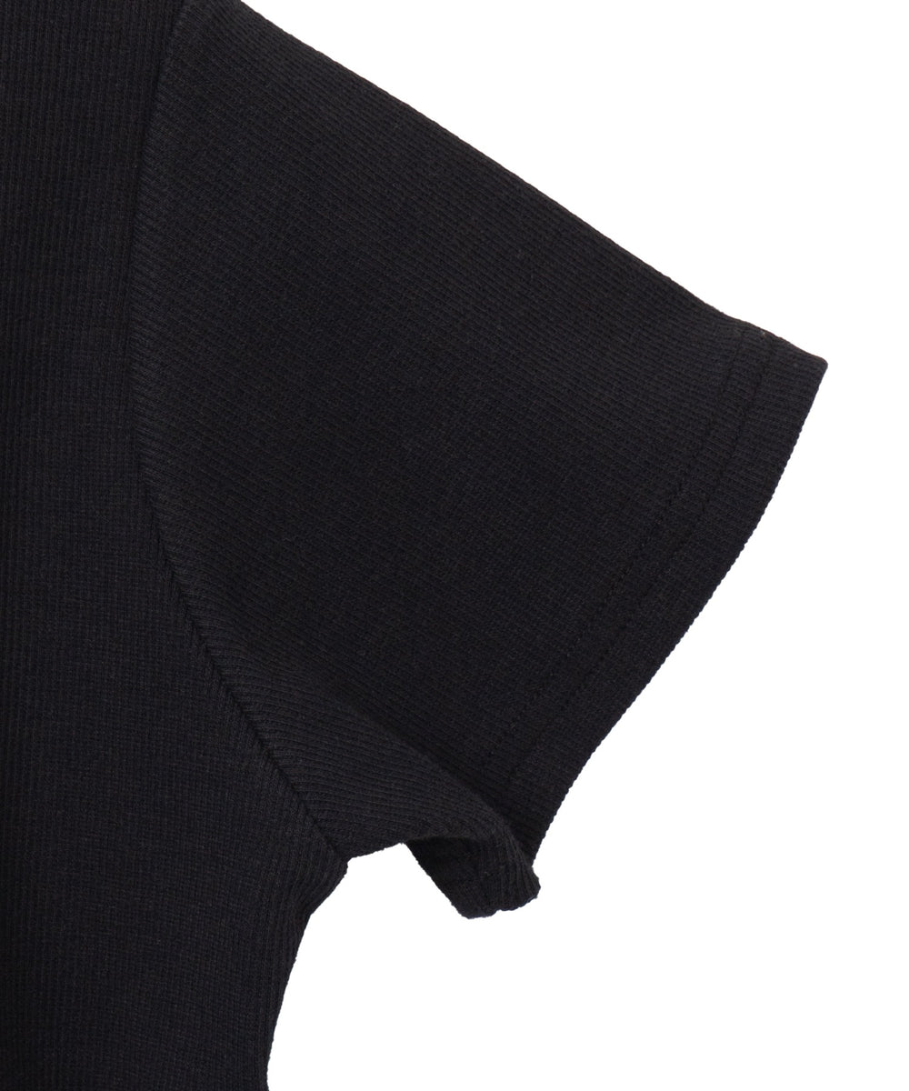 プレートデザインワンショルトップス