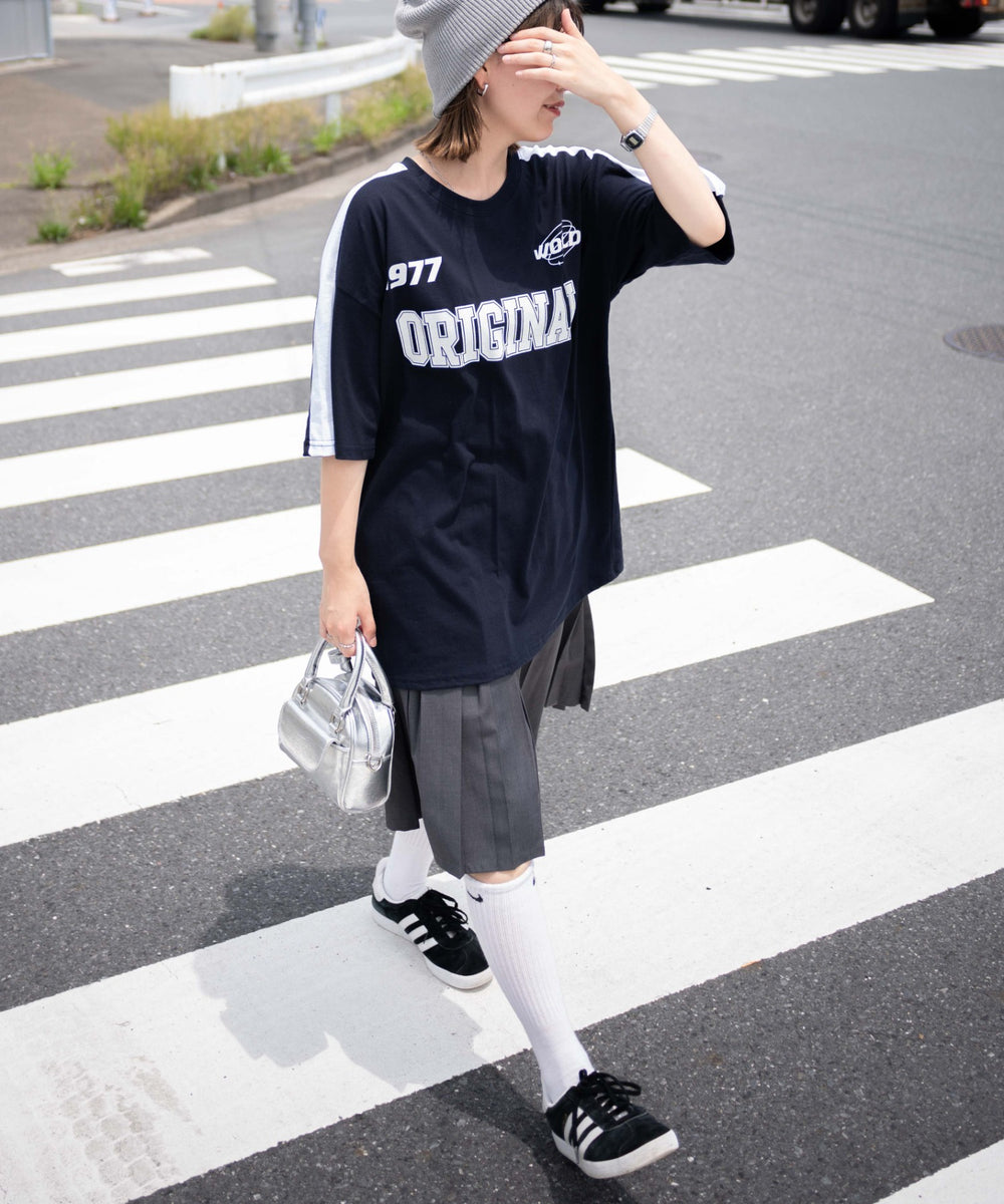 ネイビー モデル:155cm F着用