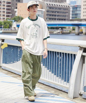 オフホワイト モデル：180cm L着用