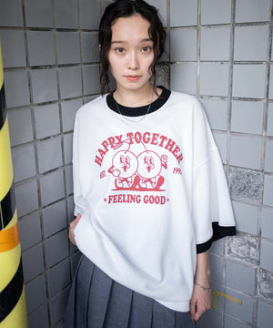 ホワイト モデル：161cm L着用