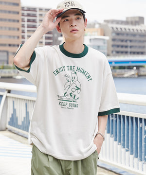 オフホワイト モデル：180cm L着用