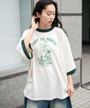 オフホワイト モデル：161cm L着用