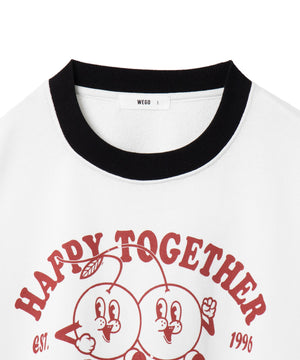 フルーツキャラリンガースウェットT（SS）