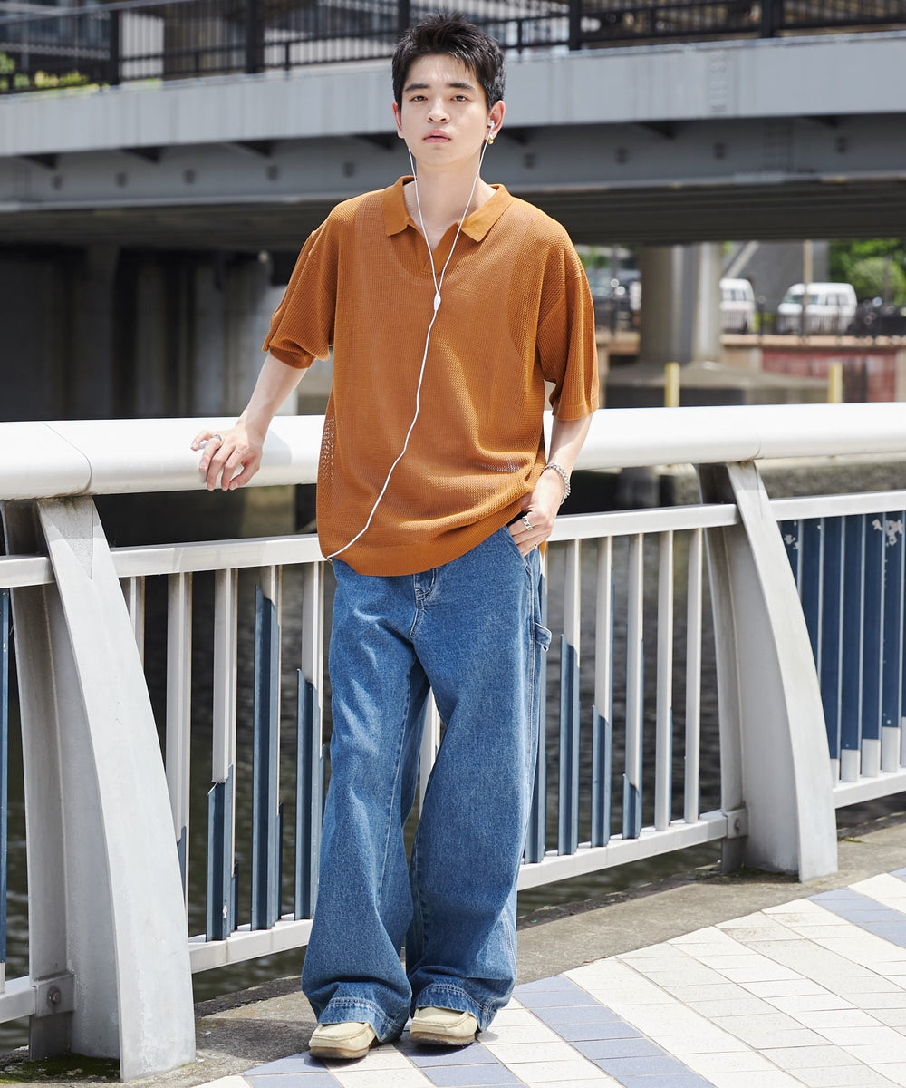 マスタード モデル：180cm L着用