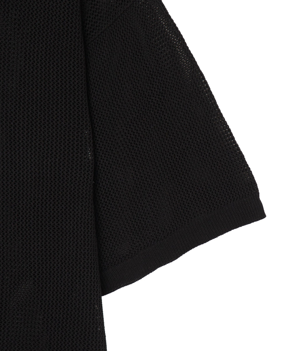 メッシュポロニットプルオーバー（S）