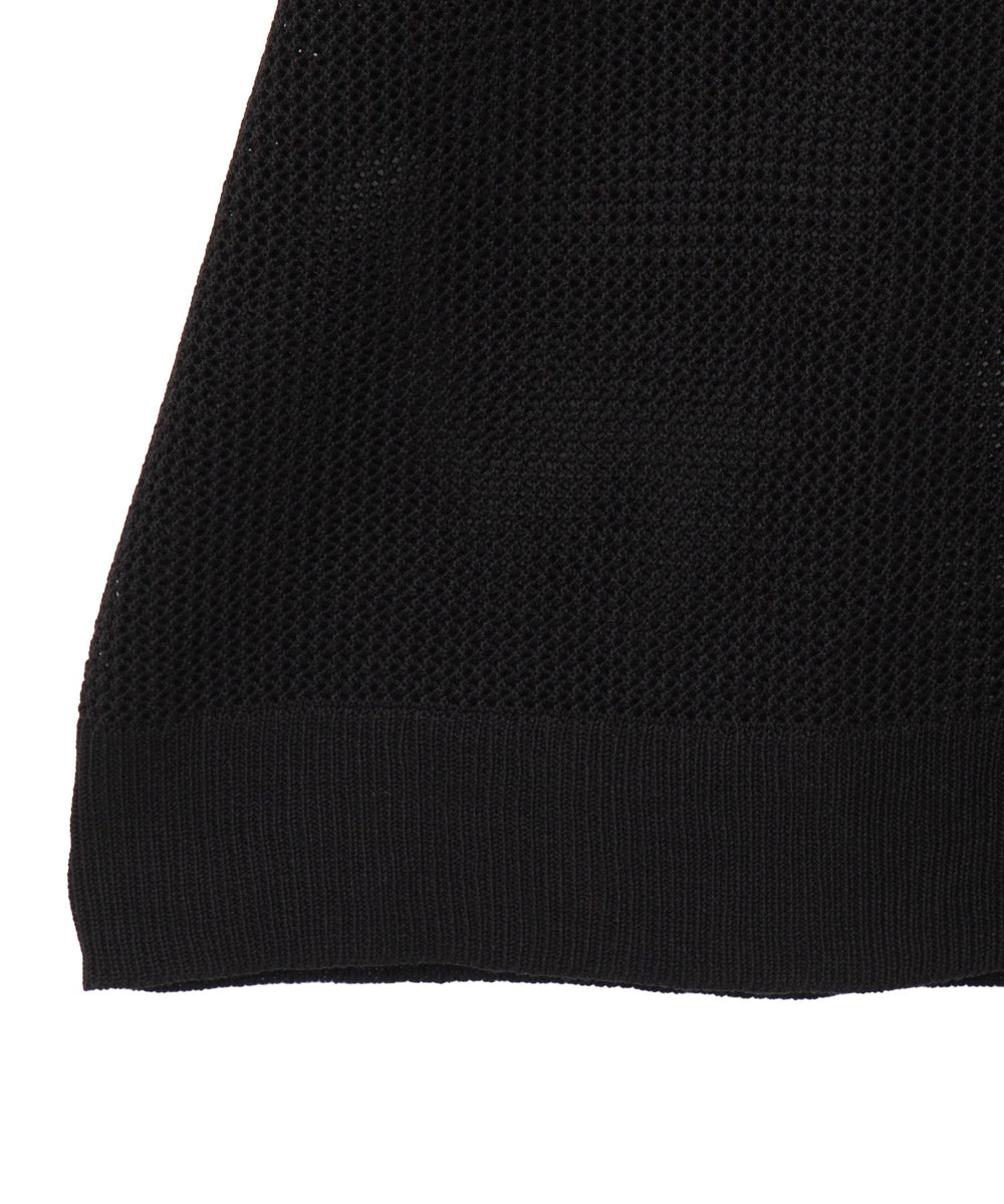 メッシュポロニットプルオーバー（S）