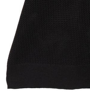 メッシュポロニットプルオーバー（S）