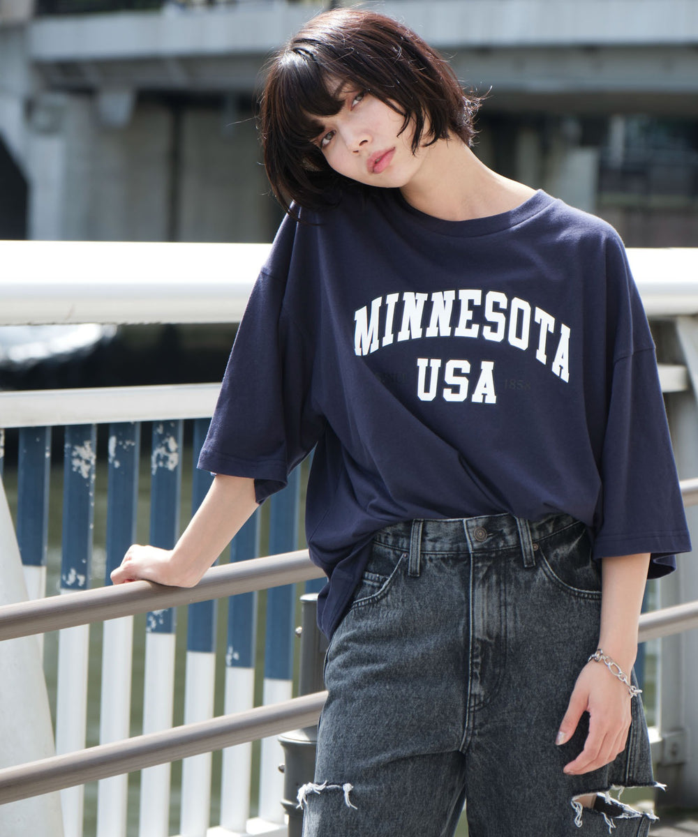 ネイビー モデル：160cm L着用