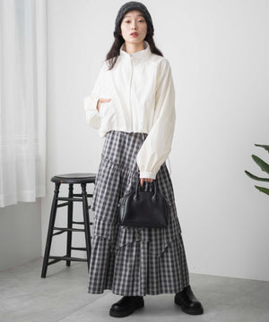 ホワイト　モデル:161cm F着用