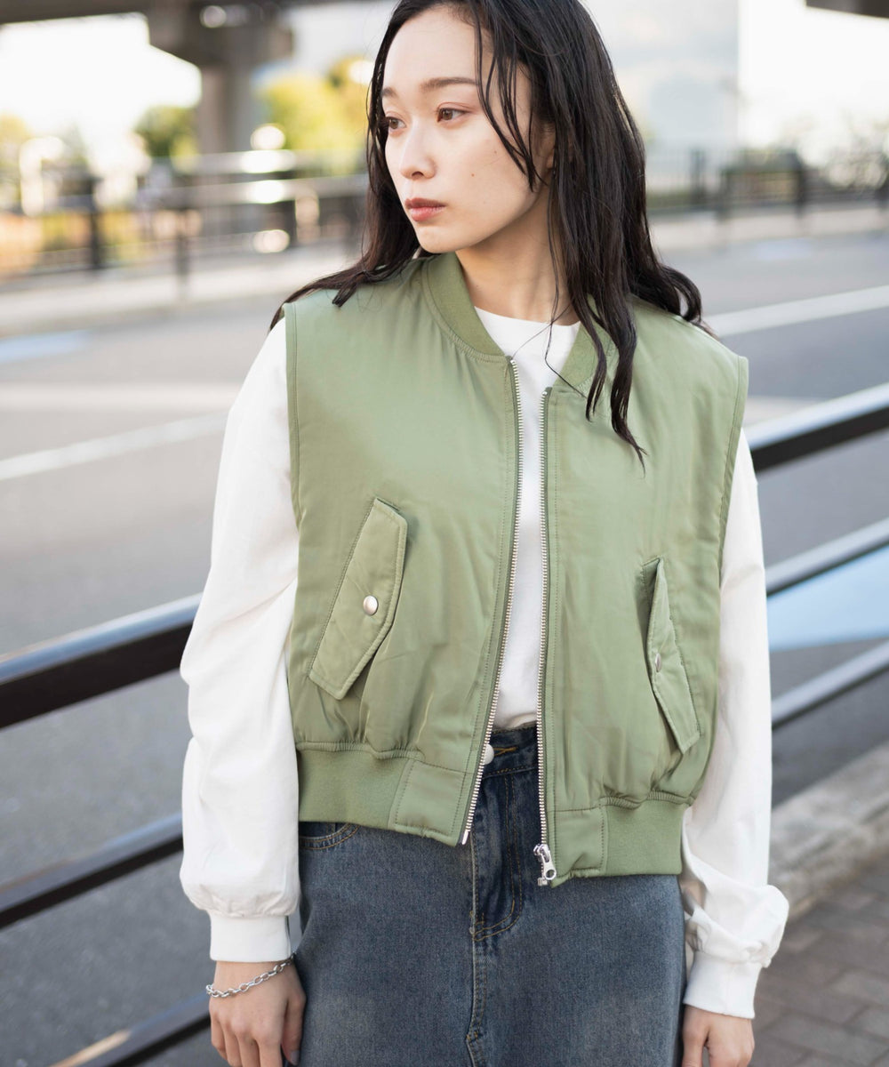 カーキ モデル：161cm F着用