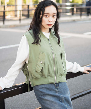 カーキ モデル：161cm F着用