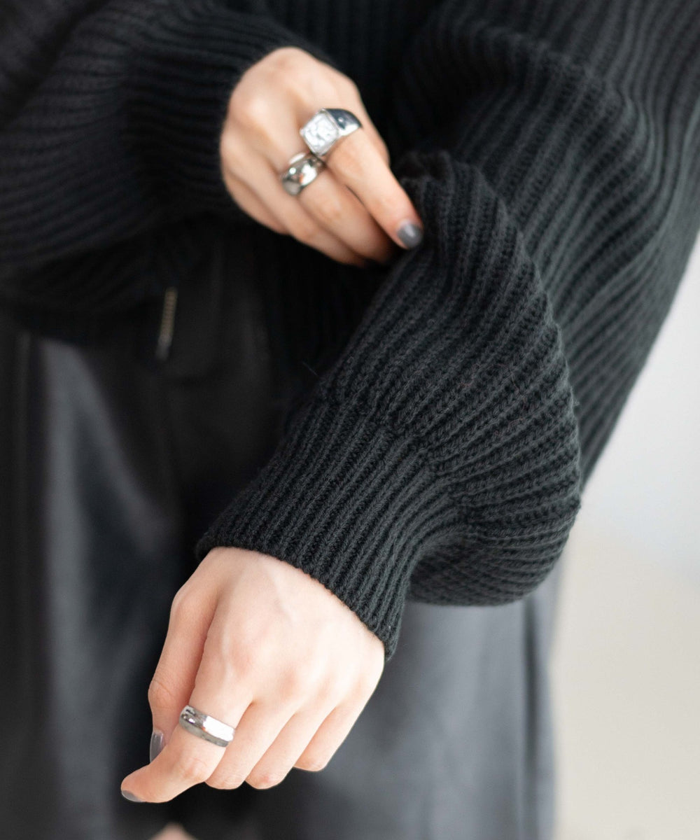 グレー　モデル:163cm F着用