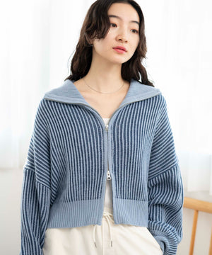 ブルー　モデル:163cm F着用