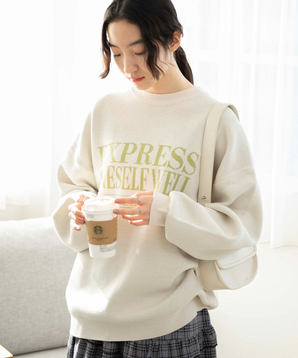 ホワイトアイボリー 　モデル:163cm F着用