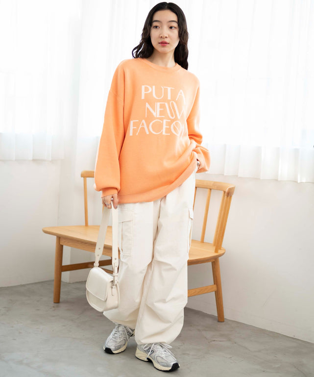 オレンジ　モデル:163cm F着用