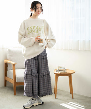 ホワイトアイボリー 　モデル:163cm F着用