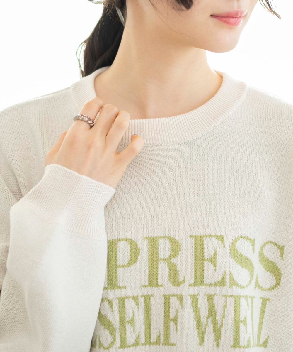 ホワイトアイボリー 　モデル:163cm F着用