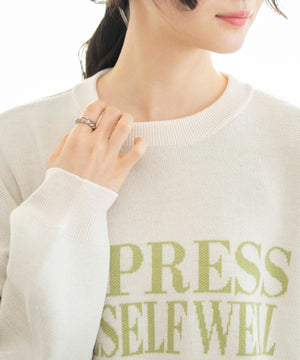 ホワイトアイボリー 　モデル:163cm F着用