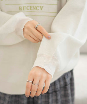 ホワイトアイボリー 　モデル:163cm F着用